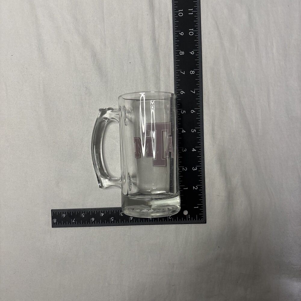 Texas A&M ATM Glass Beer Mug Texas Aggies - Picture 8 of 8
